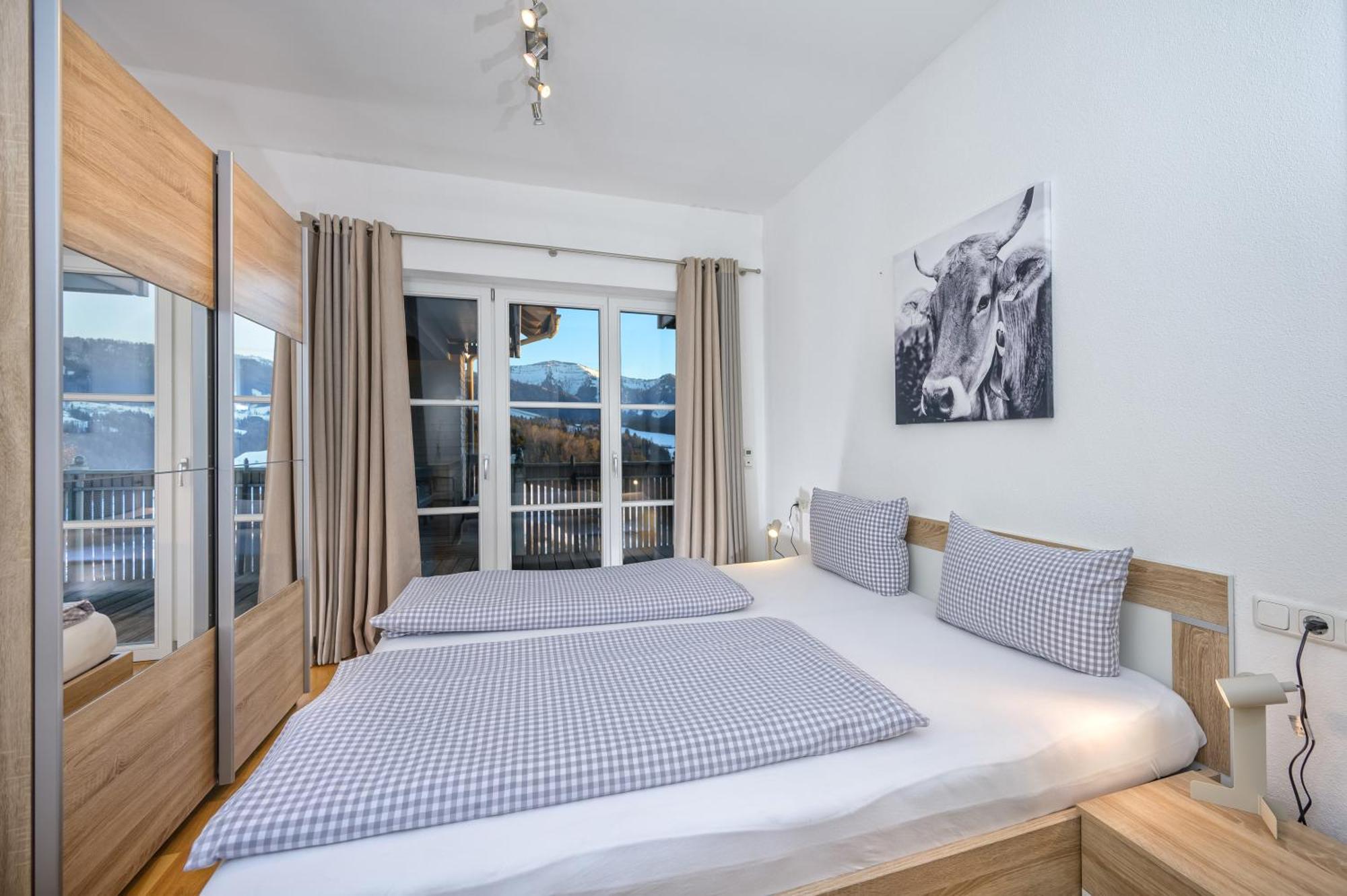 Haus "Bergblick" Ferienwohnung Hochgrat Oberstaufen Mit 2 Schlafzimmer Bagian luar foto
